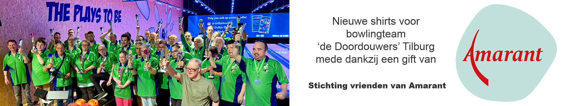 Shirtsponsor 2026 Stichting vrienden van Amarant